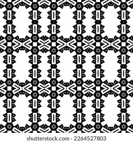 Geometric pattern. Seamless vector background. Ethnic graphic design.