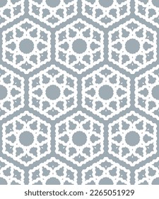 Geometric pattern. Seamless vector background. Ethnic graphic design.