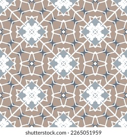 Geometric pattern. Seamless vector background. Ethnic graphic design.