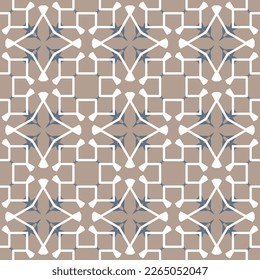 Geometric pattern. Seamless vector background. Ethnic graphic design.