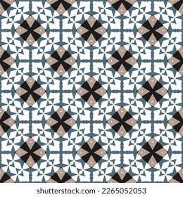 Geometric pattern. Seamless vector background. Ethnic graphic design.