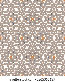 Geometric pattern. Seamless vector background. Ethnic graphic design.