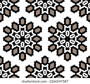 Geometric pattern. Seamless vector background. Ethnic graphic design.