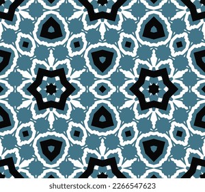 Geometric pattern. Seamless vector background. Ethnic graphic design.