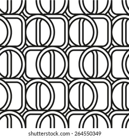 The geometric pattern, seamless vector background. 