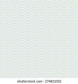 Geometric pattern. Seamless vector background. Abstract texture for wallpapers. Repeating geometric light blue and white waves