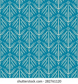 The geometric pattern. Seamless vector background. Retro texture.