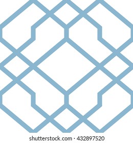Geometric pattern seamless vector background tile
