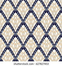 Geometric Pattern. Seamless vector background.