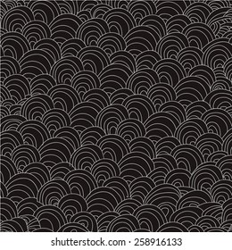 Geometric pattern. Seamless vector background.black and white textures.