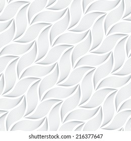 The geometric pattern. Seamless vector background.Gray and white texture.
