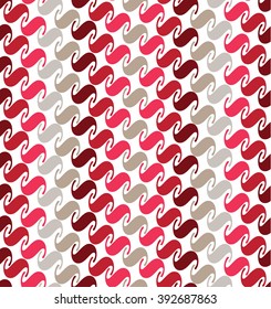 The geometric pattern. Seamless wave pattern, linear design - vector illustration can be used for wallpaper, cover fills, web page background, surface textures. Vector linen texture.