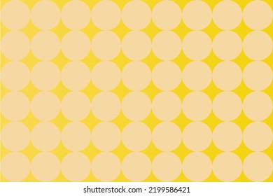 Geometric pattern : seamless yellow circle to created star shadow line 