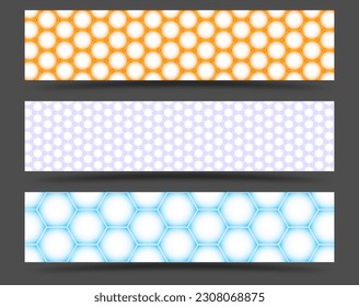 Geometric pattern. A set of backgrounds for websites, apps and social networks. Template for creative design, interior and decorations
