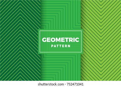 Geometric Pattern Set. Simple, Minimalist Designs. EPS 10, Vector Objects.