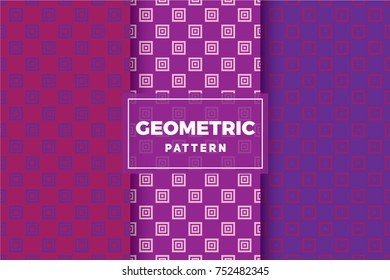 Geometric Pattern Set. Simple, Minimalist Designs. EPS 10, Vector Objects.