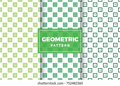 Geometric Pattern Set. Simple, Minimalist Designs. EPS 10, Vector Objects.