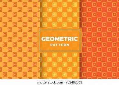 Geometric Pattern Set. Simple, Minimalist Designs. EPS 10, Vector Objects.