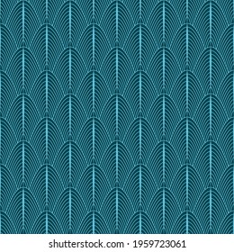 geometric pattern with geometric shapes, rhombus, triangles. That square design has the ability to be repeated without visible seams. Seamless background. Aqua colors