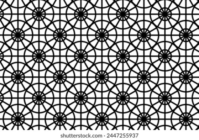 Geometrisches Muster Einfache Illustration Ornament Design Grafik