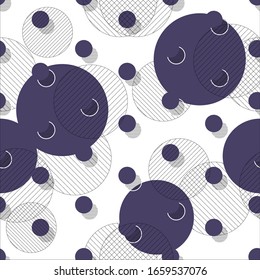 geometric pattern. Geometric simple print. Vector repeating texture. Background vector.