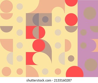 geometric pattern with simple repetitive geometrical forms. Abstract vector graphics design of basic geometrical elements. Useful for web design, textile print, wallpaper, wrapping paper.