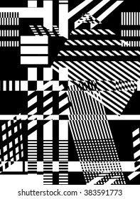 geometric pattern/ simple shape/ repeating