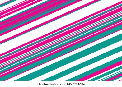 Geometric pattern with slanted colorful lines. Christmas color. Vector illustration