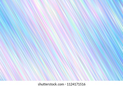 Geometric pattern with slanted lines. Light Multicolor vector cover with stright stripes. Shining colored vector illustration 