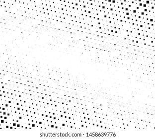 Geometric pattern with small and large squares. Vector illustration