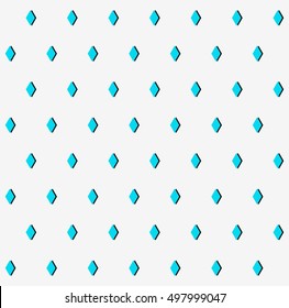 Geometric pattern with small rhombuses