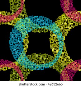 geometric pattern from square