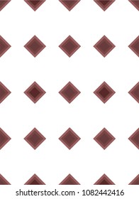 A geometric pattern of squares.Shades of brown on white.Abstract composition.Minimalism.Design.Template to use.Decorative stripes.Pattern for decoration.Tile.