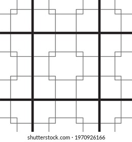 Geometric pattern of straight lines
