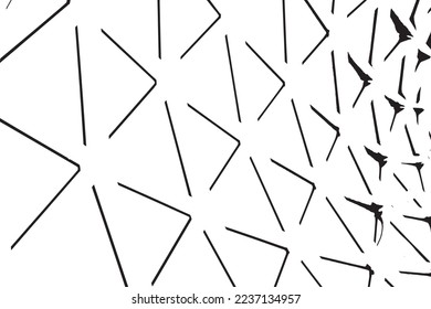 geometric pattern strange and diverse