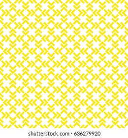 The geometric pattern with  stripes, lines. Seamless vector background. Yellow and white texture. Graphic modern pattern