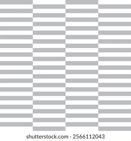 The geometric pattern with stripes. Seamless background. grey and white texture. step type pattern