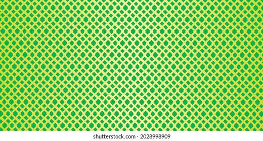 Geometric pattern with stripes. Seamless vector background. Yellow, green texture with iron fence style