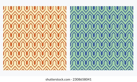 The geometric pattern with stripes . Seamless vector background. Vector geometric shapes pattern