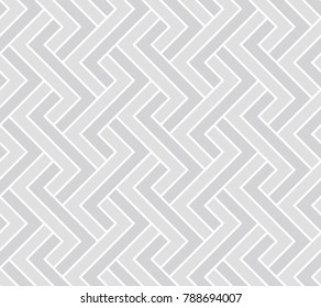 The geometric pattern with stripes . Seamless vector background. White and grey texture. Graphic modern pattern.