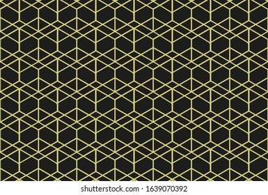 Geometric pattern structure, print for branding, textiles and wallpaper