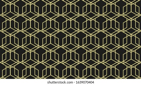 Geometric pattern structure, print for branding, textiles and wallpaper