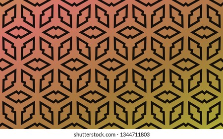 geometric pattern stylish modern abstract pattern.Vector illustration