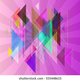 geometric pattern template