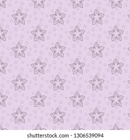 Geometric pattern for textile print silk scarf background, wallpaper
