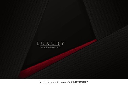 Geometric pattern, textured slanting curtains in red and gray tones