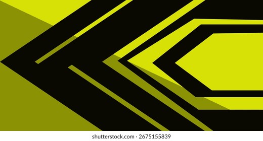 Geometric pattern of thick lines on a white background. Dynamic design. racing stripes. Design element for a sports car, boat, toy, sportswear. Vector striped background. Yellow-red-black. Speed