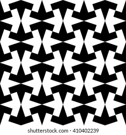 Geometric pattern, tiling pattern, arrows pattern