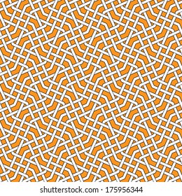  Geometric pattern. Traditional Arabic or Islamic seamless ornament.