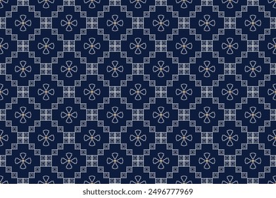 Geometric Pattern Traditional Tribal Style, Pixel Embroidery,Geometric Pattern. Beautiful Background Pattern,Fabric Pattern For Clothes ,Dress,Carpet,Curtain,Sarong,Saree, Scarf,Batik,wallpaper,border